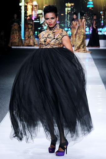 Anne Avantie Jakarta Fashion Week 2013 at Fashion Loft Plaza Senayan, Jakarta. [Foto: Mohammad Abduh/Wolipop]