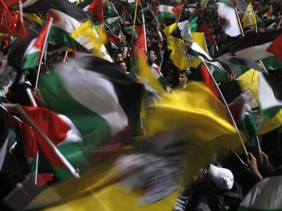 Warga Palestina Rayakan Pengakuan PBB