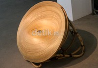 I'd Rather Be Rattan Than Wearing ur karya Harry A Mawardi. Gusmun/detikcom.