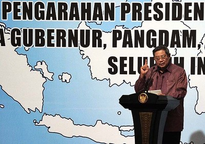 SBY Beri Arahan Gubernur, Pangdam & Kapolda se-Indonesia
