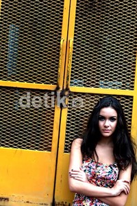 Savanah saat melakukan sesi pemotretan di kantor redaksi detikcom beberapa waktu lalu.