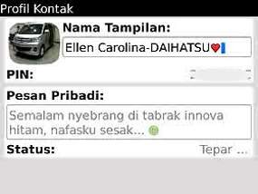 Ellen Sempat Tulis Pesan di BBM Tertabrak Innova Hitam