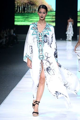 May & June by Barli Asmara. Jakarta Fashion Week 2013 at Plaza Senayan. Jakarta. [Photo: Mohammad Abduh/Wolipop]