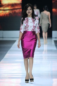 May & June by Barli Asmara. Jakarta Fashion Week 2013 at Plaza Senayan. Jakarta. [Photo: Mohammad Abduh/Wolipop]