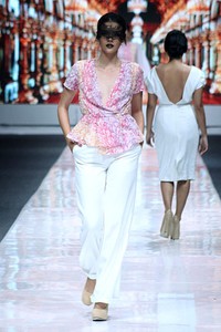 May & June by Barli Asmara. Jakarta Fashion Week 2013 at Plaza Senayan. Jakarta. [Photo: Mohammad Abduh/Wolipop]