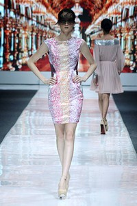 May & June by Barli Asmara. Jakarta Fashion Week 2013 at Plaza Senayan. Jakarta. [Photo: Mohammad Abduh/Wolipop]