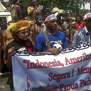 Ratusan Mahasiswa Papua Rayakan HUT OPM di Yogya