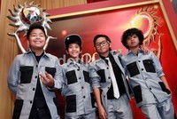 Coboy Junior ikut meramaikan ajang SCTV Awards 2012, Jumat (30/11/2012) malam.