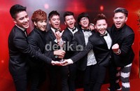 Morgan Cs sukses meraih BoyGirl Band Paling Ngetop.
