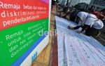 Warga Jakarta Peringati Hari HIV AIDS Sedunia