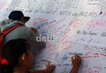 Warga Jakarta Peringati Hari HIV AIDS Sedunia