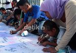 Warga Jakarta Peringati Hari HIV AIDS Sedunia