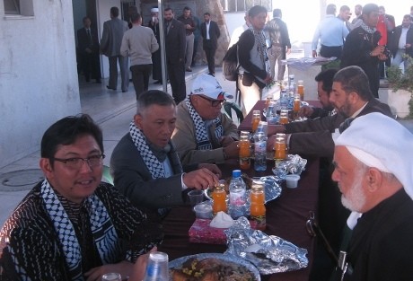 Jamuan Sederhana Parlemen Palestina untuk Komisi I DPR