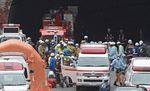 Terowongan di Jepang Ambruk, 3 Orang Tewas