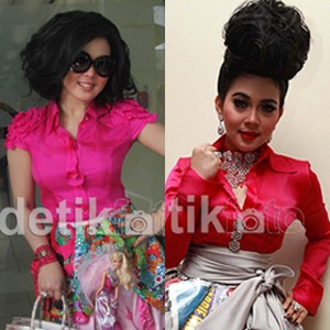 5 Gaya Unik Syahrini
