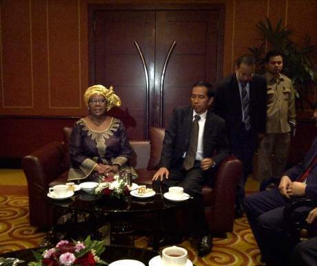 Jokowi Berkenalan kepada Para Duta Besar 