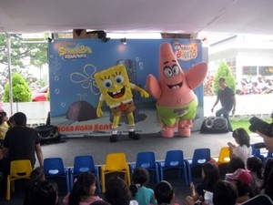 Ada Spongebob Squarepants di Dalam Kidzu Bento