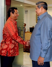Pertemuan berlangsung di kantor presiden, Jakarta. setpres/Rusman Jhoni