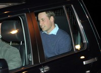 Setelah tahu kondisi sang istri memburuk, Will langsung mengantar Kate ke rumah sakit  King Edward VII, London. Stuart Wilson/Getty Images.