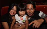 Keceriaan keluarga Nirina Zubir. Gus Mun/detikHOT.