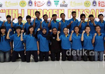 UNJ Siap Tampil di Liga Kompetisi Futsal Wanita