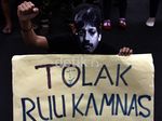 Aksi Teatrikal Menolak RUU Kamnas