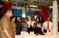 Salah satu proyek yang diremikan Presiden SBY adalah Pertamina Tower terletak dikawasan Rasuna Said, Kuningan, Jakarta Selatan. dengan investasi US$ 850 juta atau kurang lebih Rp 8 triliun. SetPres/Rusman