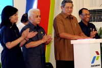Presiden SBY mengatakan,  'Pertamina telah  memberi kontribusi penerimaan negara salah satunya dari Pajak mencapai Rp 40 triliun. SetPres/Rusman     