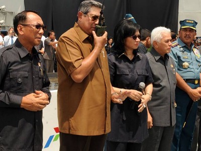 SBY Resmikan Proyek Pertamina di Atas Kapal