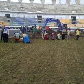 Tinjau Stadion Gedebage, Dede Yusuf Terkesan