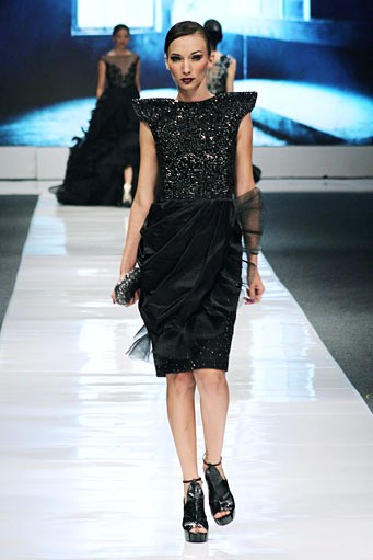 Ivan Gunawan Mysterious Regal. Jakarta Fashion Week 2013 at Plaza Senayan. Jakarta. [Foto: Mohammad Abduh/Wolipop]