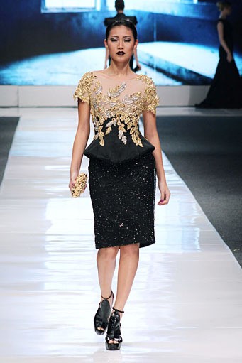 Ivan Gunawan Mysterious Regal. Jakarta Fashion Week 2013 at Plaza Senayan. Jakarta. [Foto: Mohammad Abduh/Wolipop]