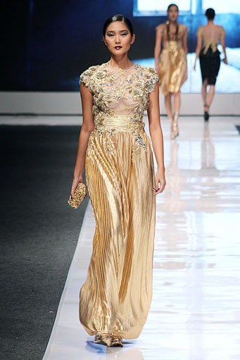 Ivan Gunawan Mysterious Regal. Jakarta Fashion Week 2013 at Plaza Senayan. Jakarta. [Foto: Mohammad Abduh/Wolipop]