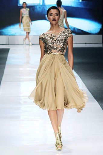 Ivan Gunawan Mysterious Regal. Jakarta Fashion Week 2013 at Plaza Senayan. Jakarta. [Foto: Mohammad Abduh/Wolipop]