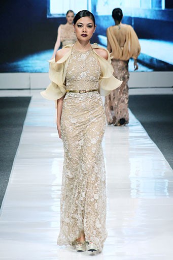 Ivan Gunawan Mysterious Regal. Jakarta Fashion Week 2013 at Plaza Senayan. Jakarta. [Foto: Mohammad Abduh/Wolipop]