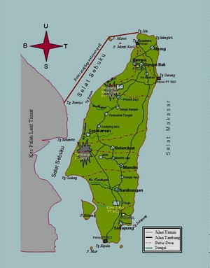Perjalanan menuju Pulau Sebuku