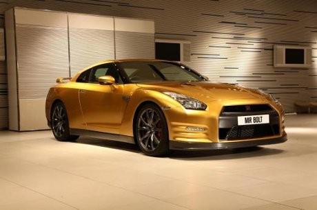 Nissan GT-R Emas Usain Bolt Laku Rp 1,85 Miliar