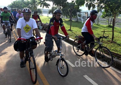 Bike To Work Kampanyekan Lajur Sepeda di BKT