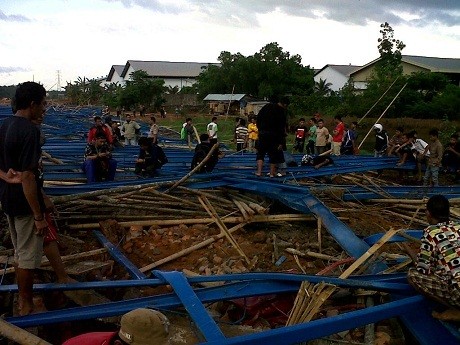 Korban Tewas Gudang Roboh di Makassar Bertambah Jadi 4 Orang