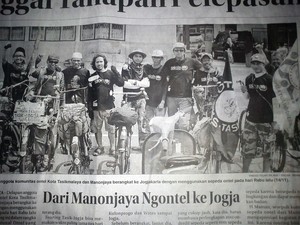 SAKOTA ngonthel Tasik-Jogja