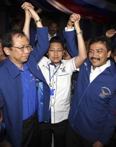 Anas Dengarkan Arahan SBY di Cikeas, Andi dan Marzuki Tak Hadir