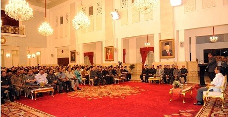 SBY Minta Gubernur Gunakan Anggaran Secara Tepat