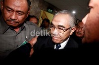 Ahmad Yamani tiba di Gedung MA, Jakarta, sekitar pukul 09.00 WIB.