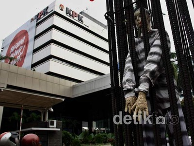 Tahanan KPK di Tiang Monorel