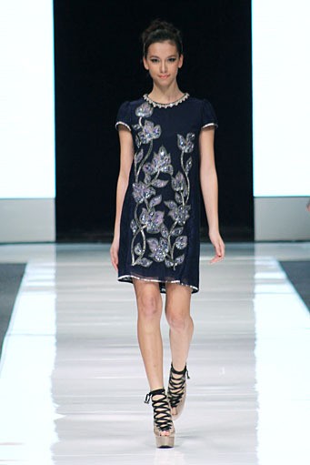 Sebastian Gunawan Potrait of a Muse. Jakarta Fashion Week 2013 at Plaza Senayan. Jakarta. [foto: Mohammad Abduh/Wolipop]