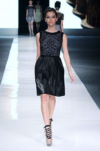 Sebastian Gunawan Potrait of a Muse. Jakarta Fashion Week 2013 at Plaza Senayan. Jakarta. [foto: Mohammad Abduh/Wolipop]