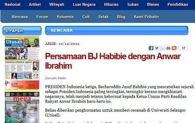 Habibie Dihina, Wakil Ketua MPR: Malaysia Harus Minta Maaf!