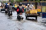 Buruknya Drainase di Pasar Ikan Muara Angke