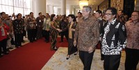 Acara ini dihadiri oleh kurang lebih 1.000 anggota HIipmi dari seluruh Indonesia. Abror Rizki/presidensby.info