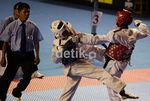 Atlet Taekwondo Saling Baku Hantam di Senayan
